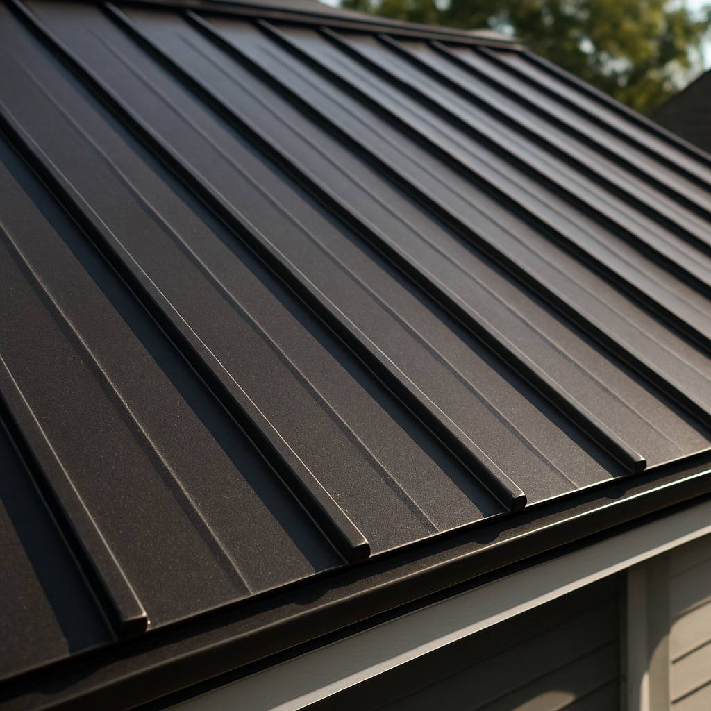 Standing Seam Metal Roof — Panel Detail