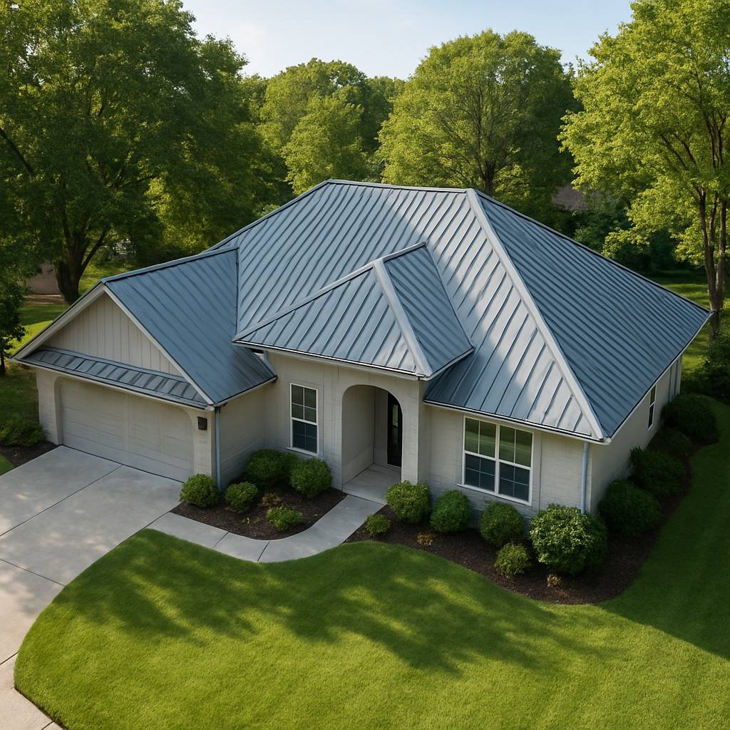 Standing Seam Metal Roof — Full Install
